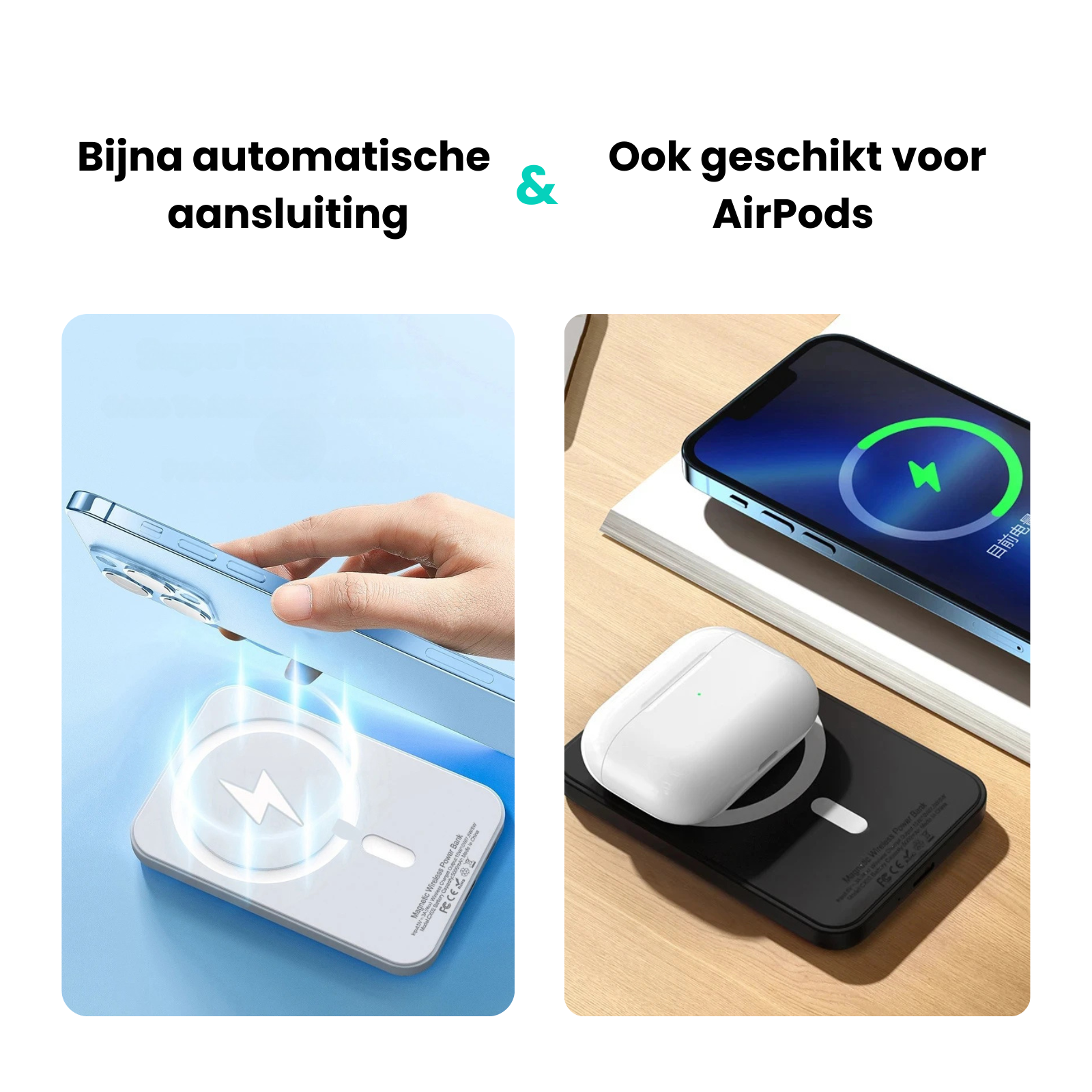 Valu MagSafe Magnetische Powerbank - 10000mAh