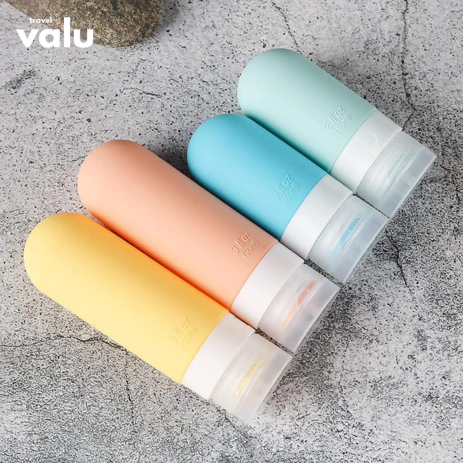 Valu 17-delige Siliconen Navulflessen Set