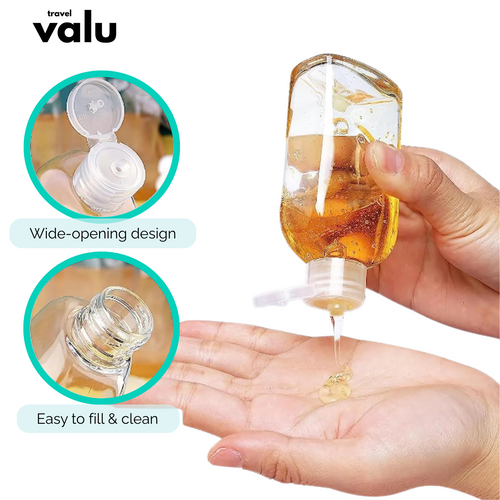 Valu 4-Piece Complete Travel Bottle Set
