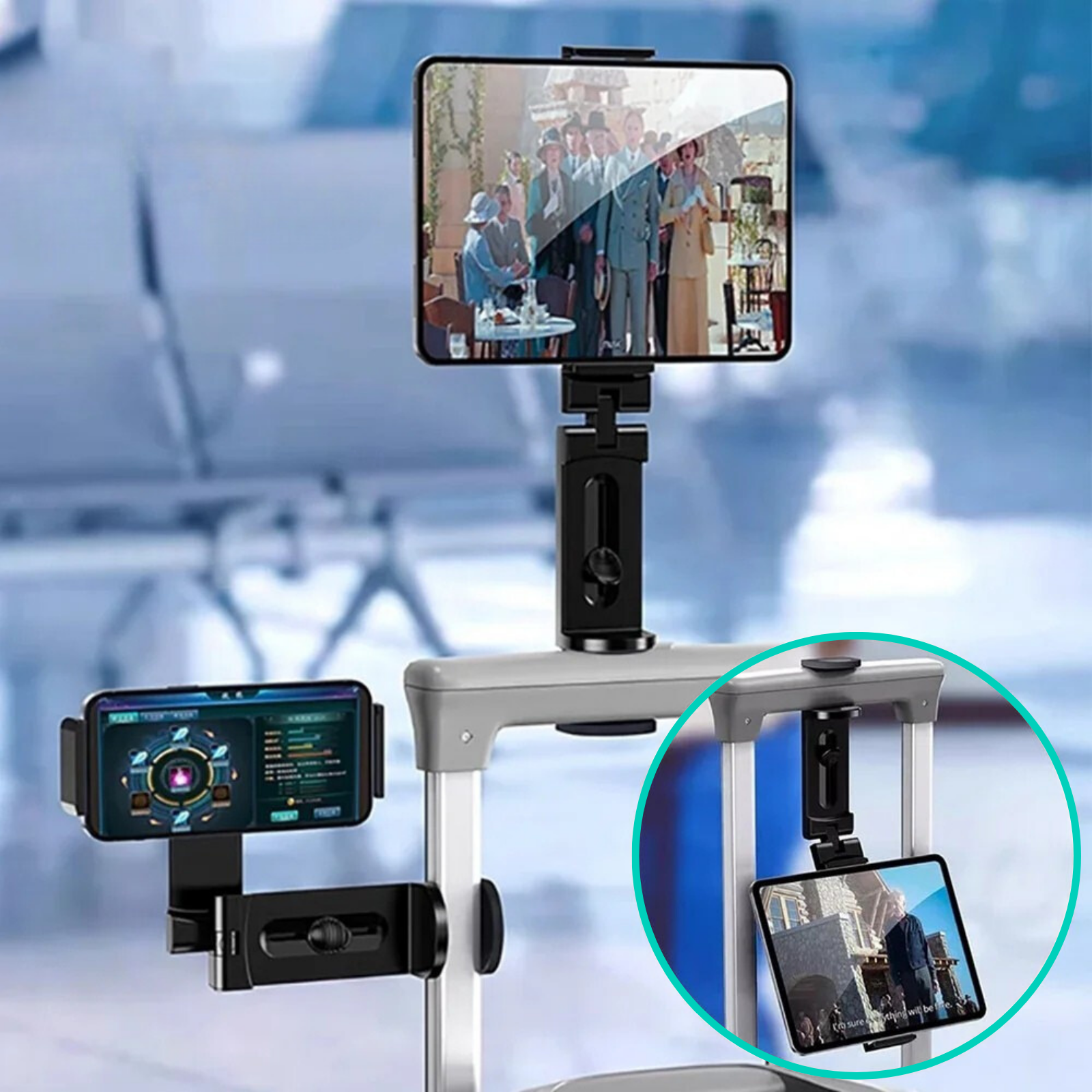 Valu Ultimate Reishouder voor Tablet & Telefoon