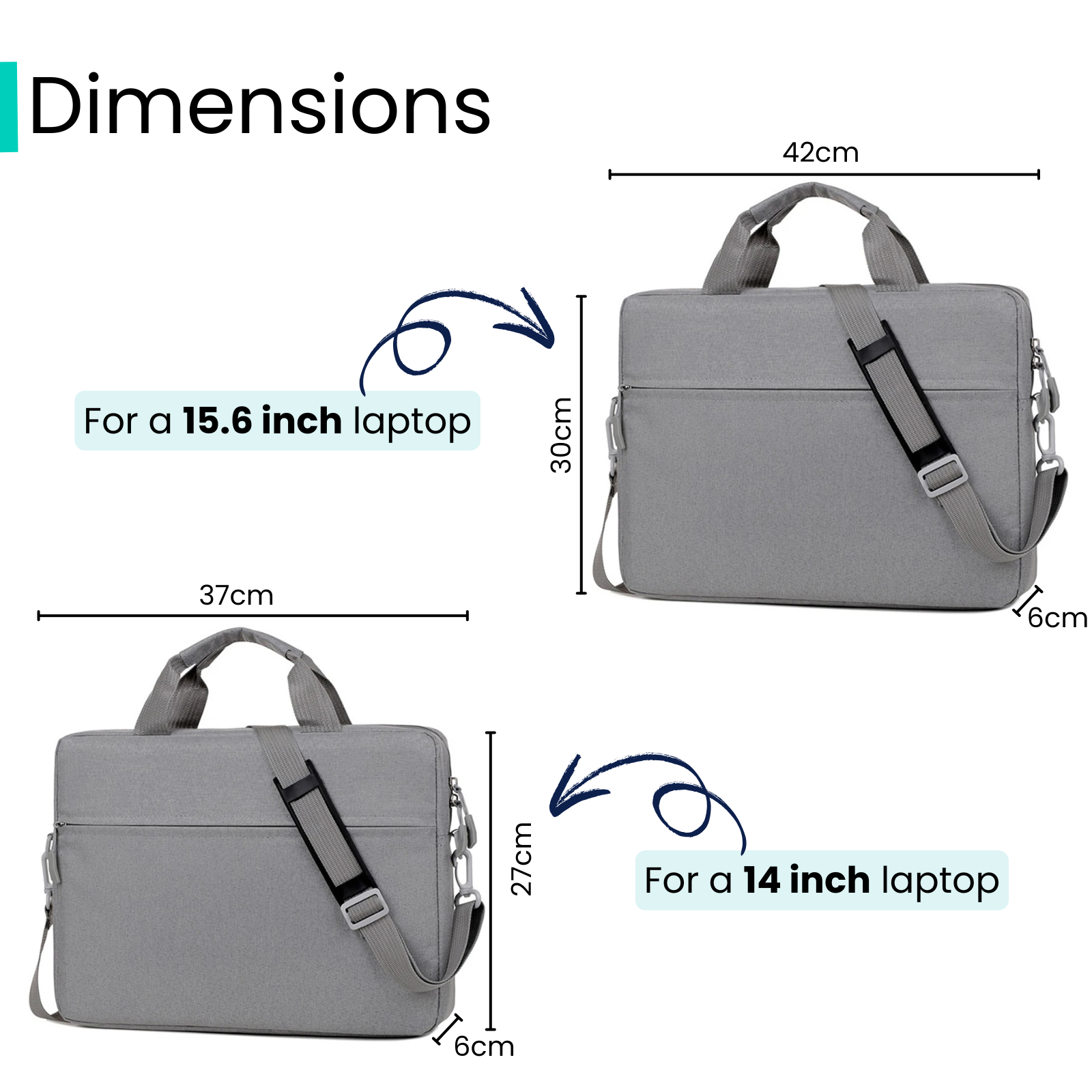 Valu Waterdichte Laptoptas