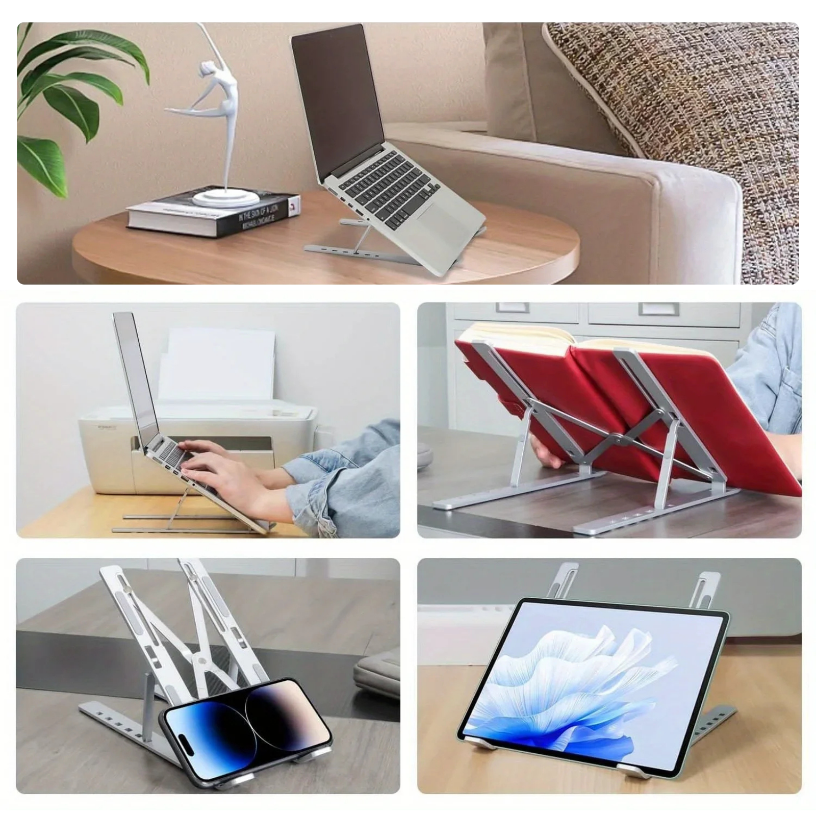 Valu Verstelbare Aluminium Laptopstandaard