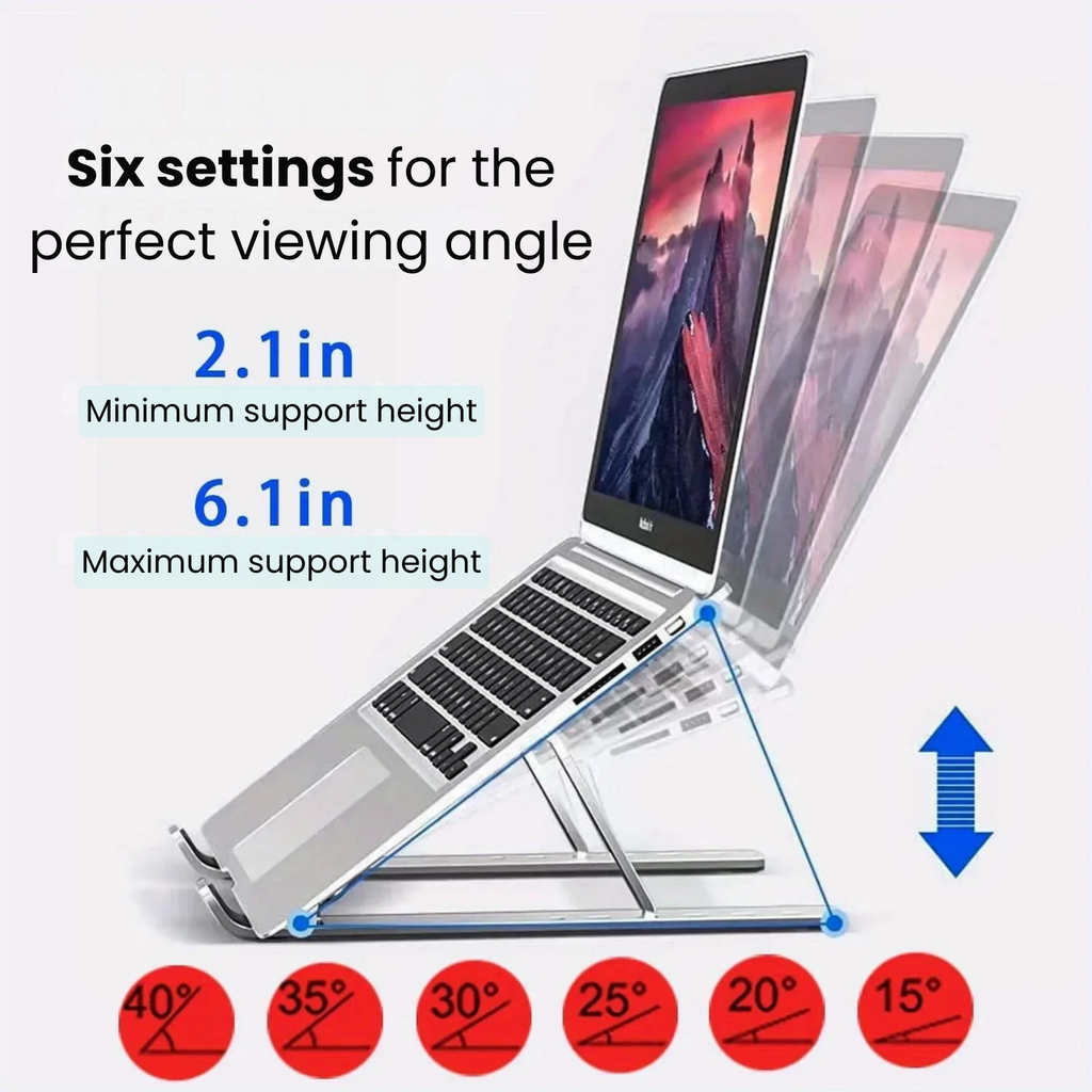Valu Verstelbare Aluminium Laptopstandaard