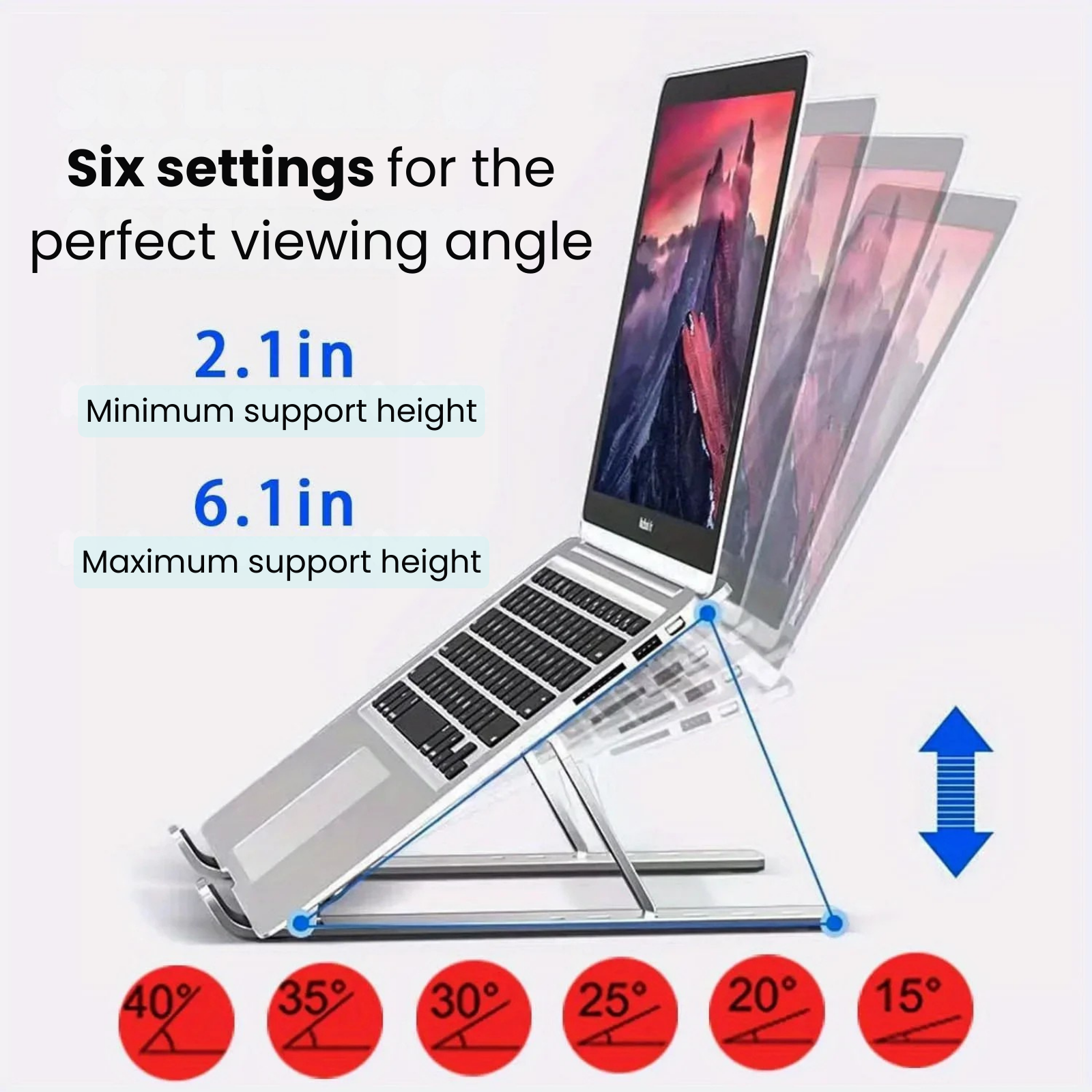 Valu Verstelbare Aluminium Laptopstandaard