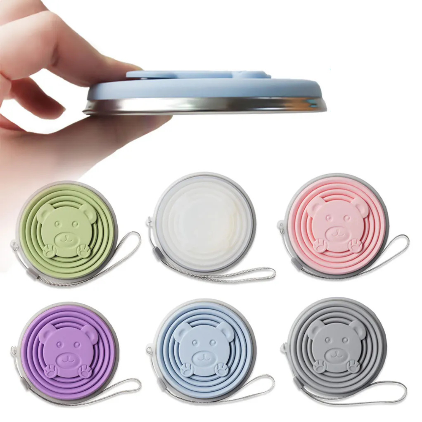 Valu Opvouwbare Reismok van Silicone
