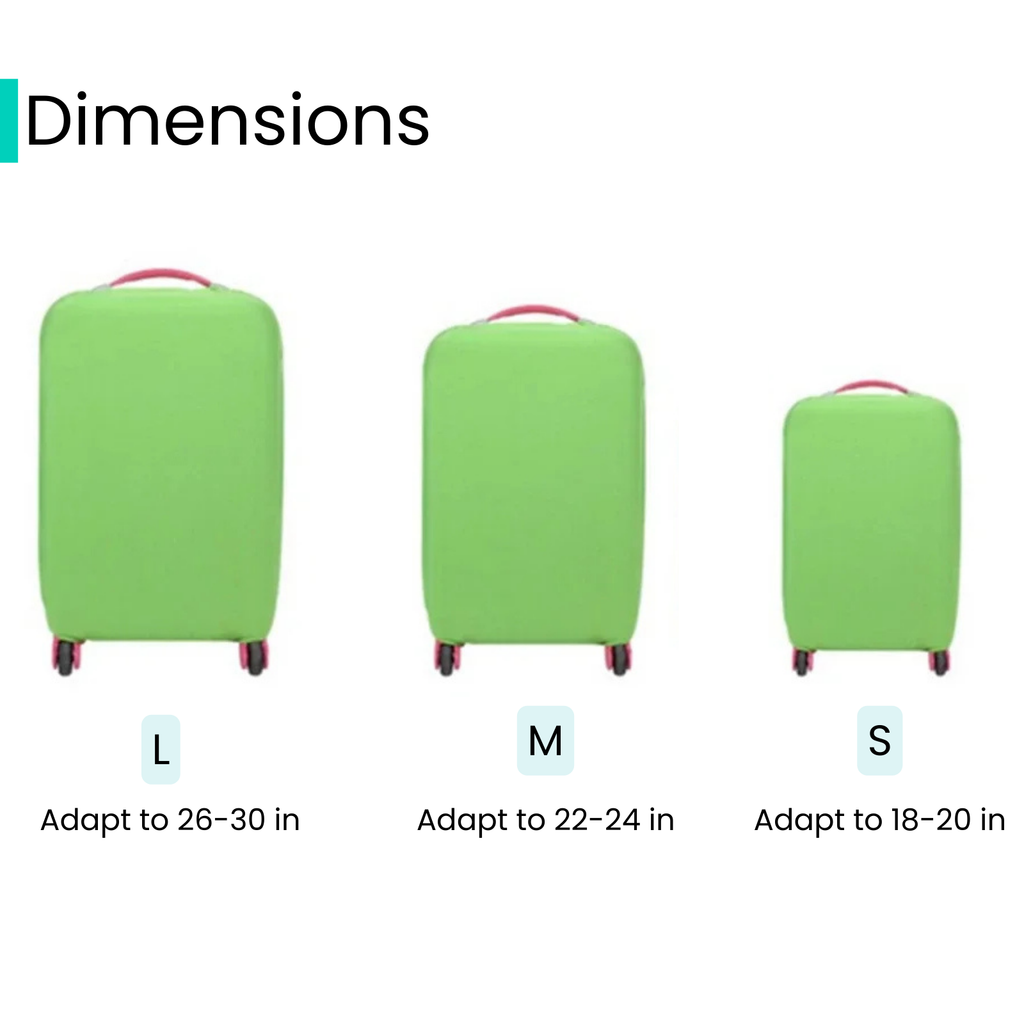 Valu Water-Repellent Suitcase Cover Made of Fabric 