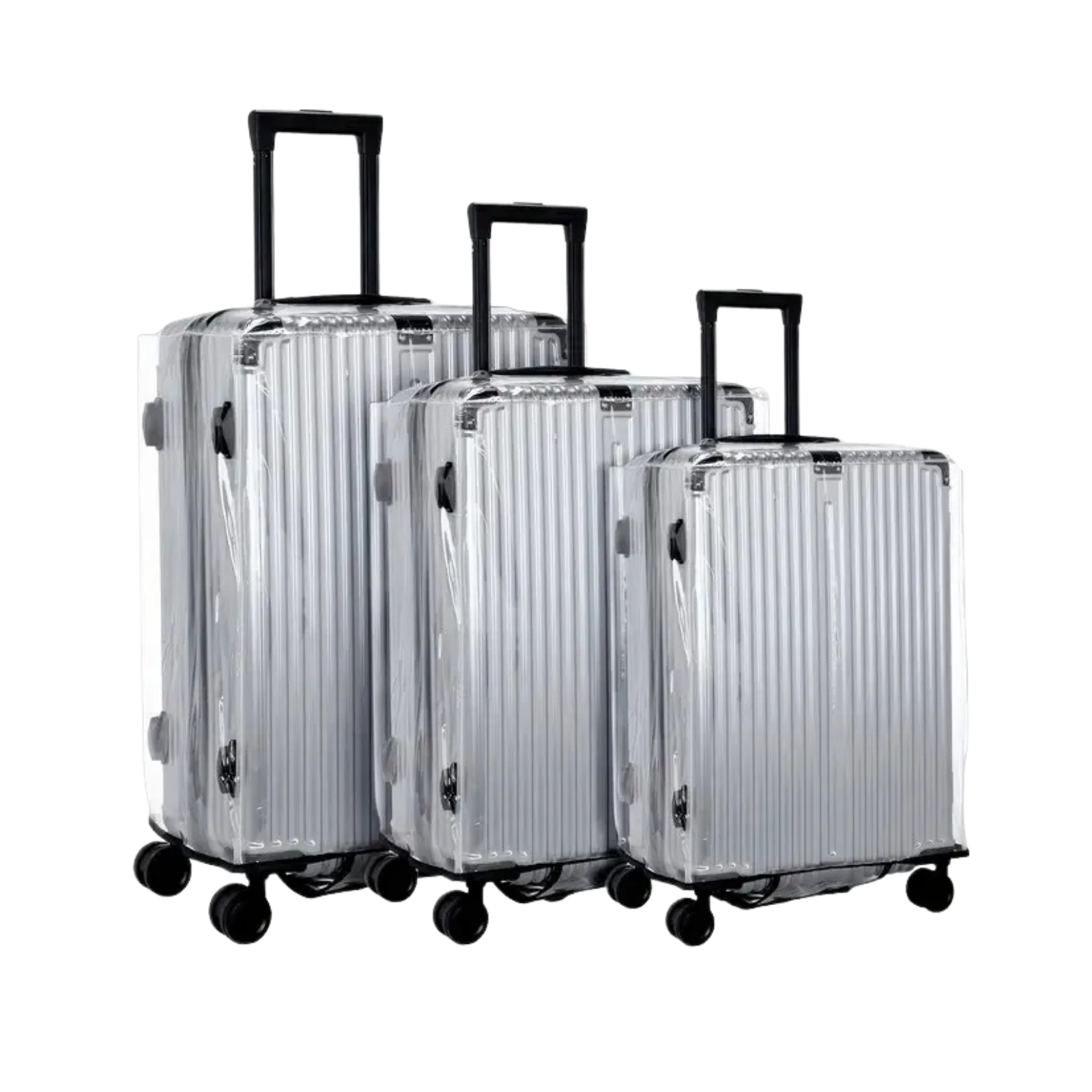 Valu Transparante PVC Kofferhoes