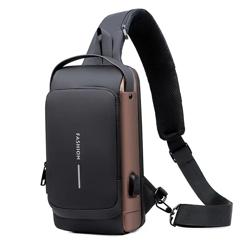 Valu Multifunctionele Anti-Diefstal USB Schoudertas