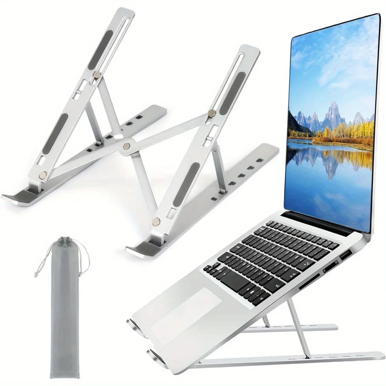 Valu Verstelbare Aluminium Laptopstandaard