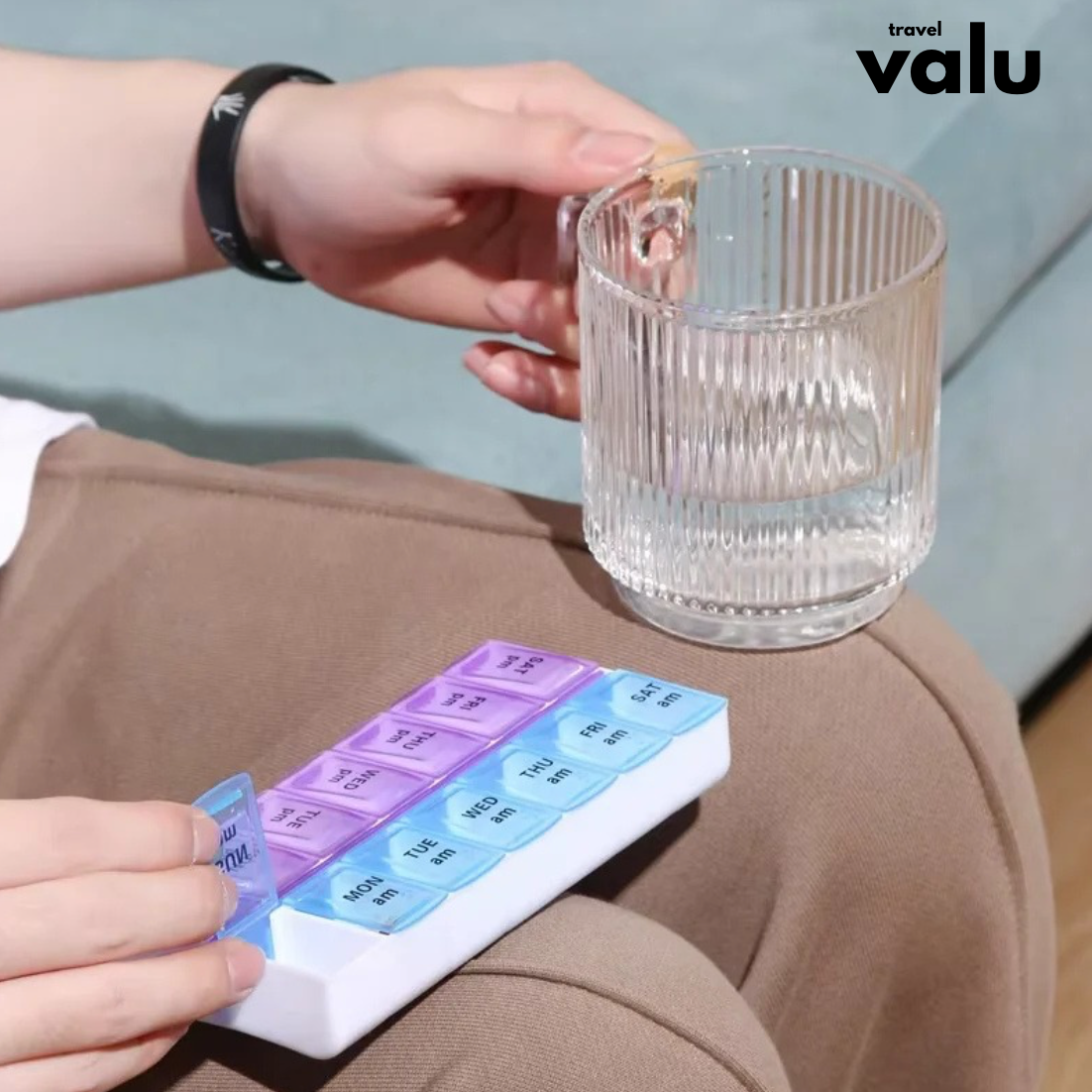 Valu WeekFit Pil Organizer