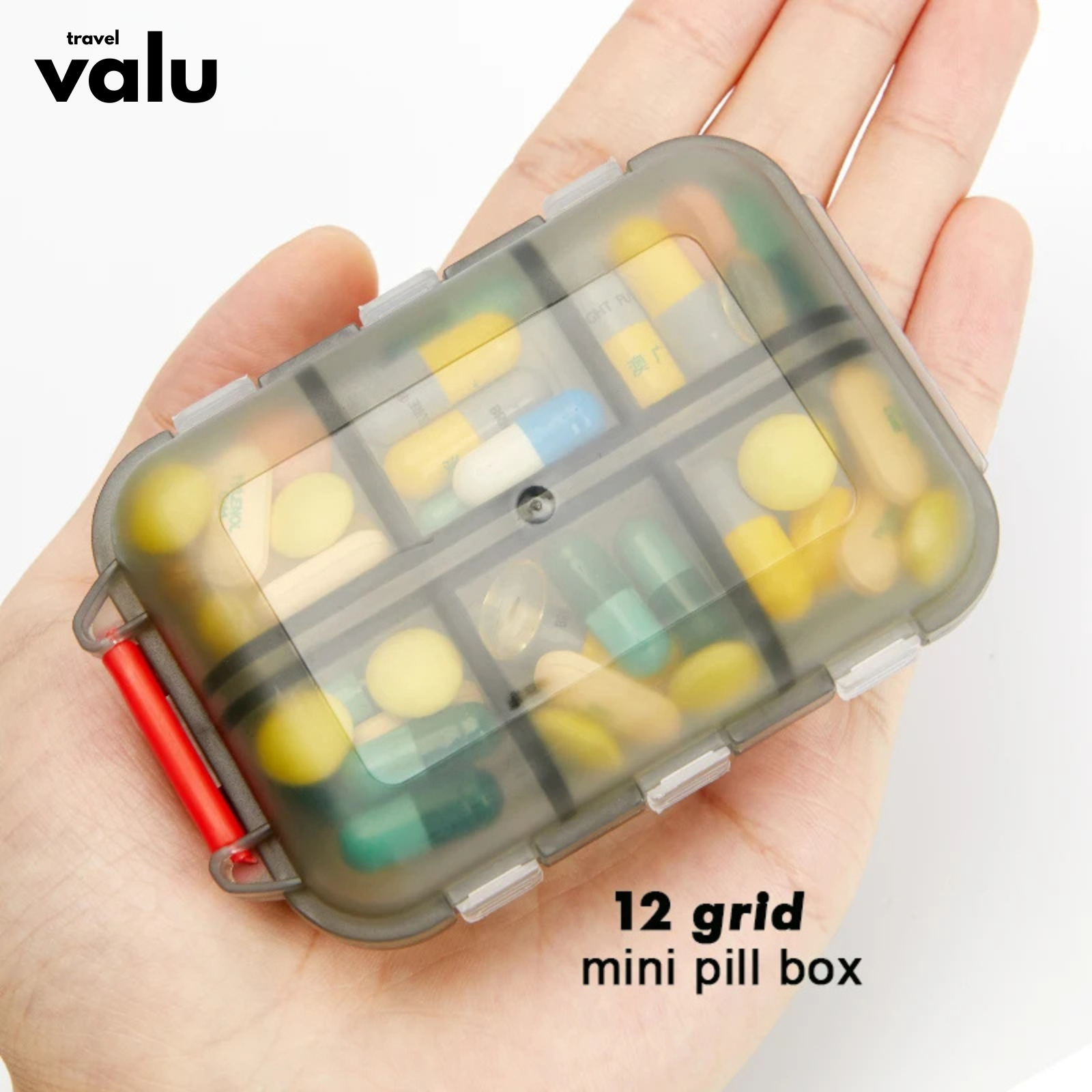 Valu Weekplanner 12-vaks Pillendoosje