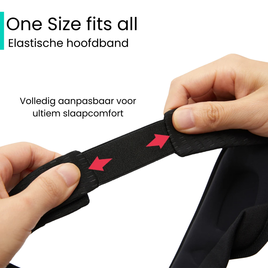 Valu 3D Slaapmasker – Lichtdicht & Ergonomisch
